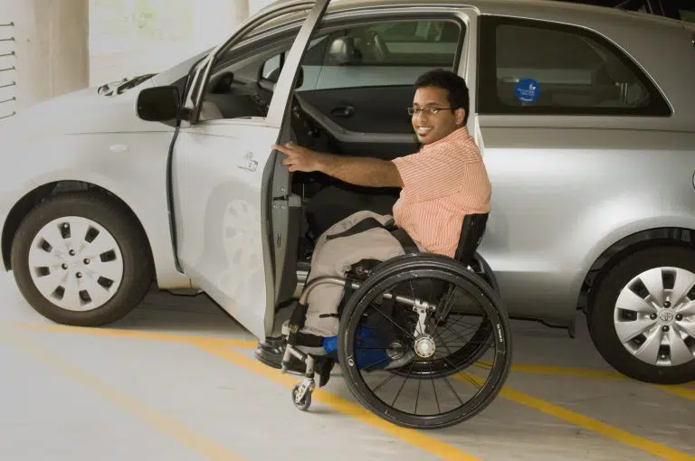 身障者上車