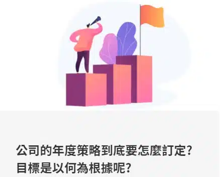公司的年度策略到底要怎麼訂定？目標是以何為根據呢？