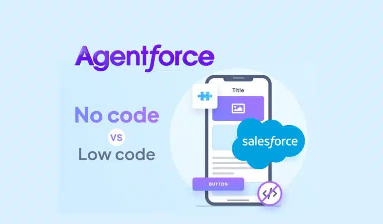 agentforce low code no code